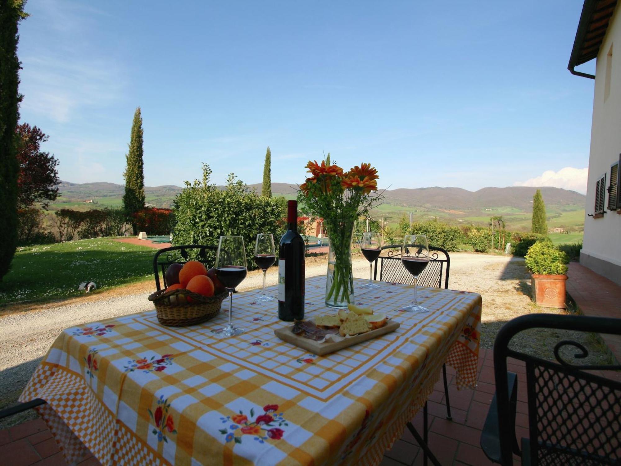 Modern Farmhouse In Pienza With Pool Экстерьер фото