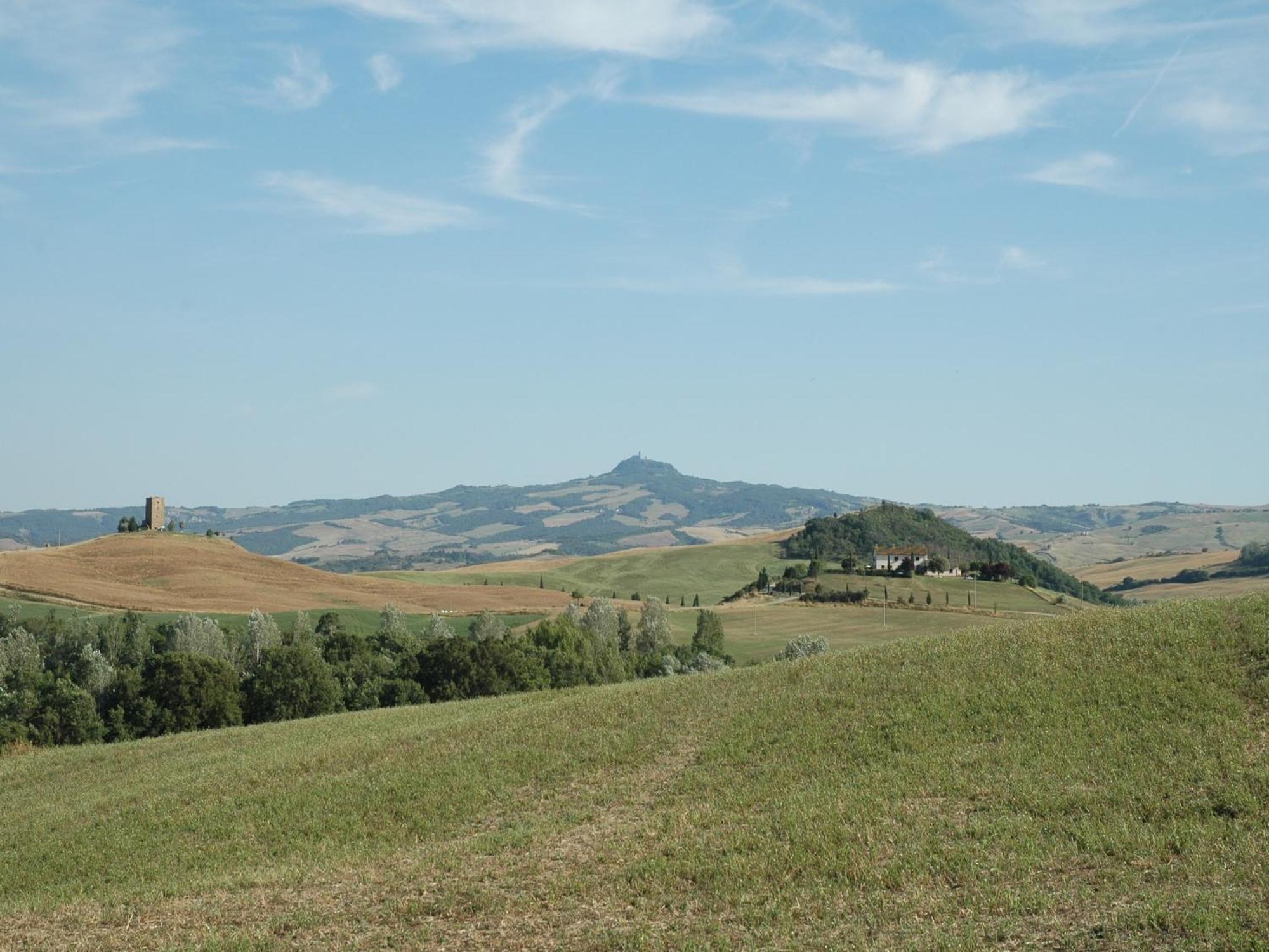 Modern Farmhouse In Pienza With Pool Экстерьер фото