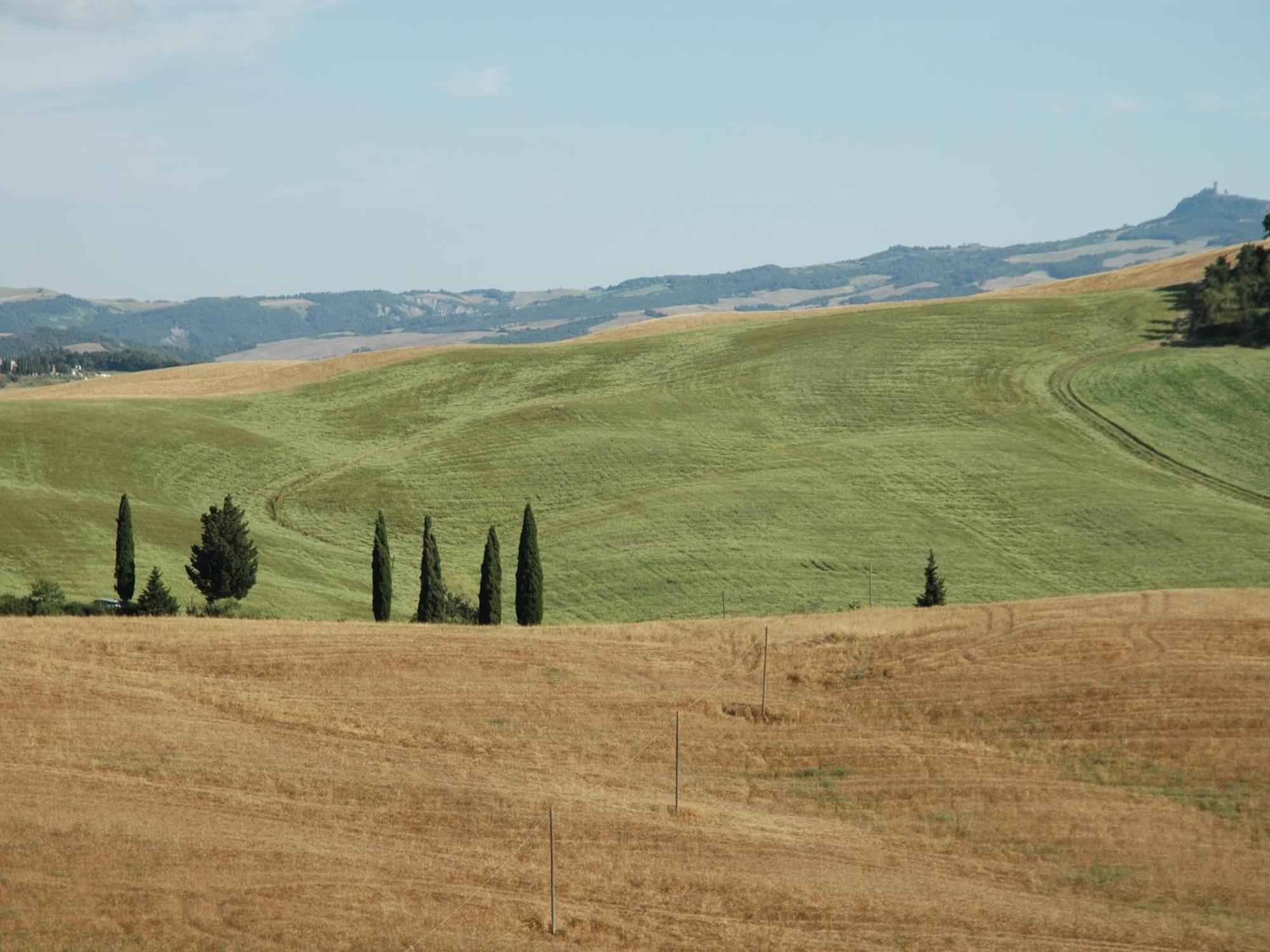 Modern Farmhouse In Pienza With Pool Экстерьер фото